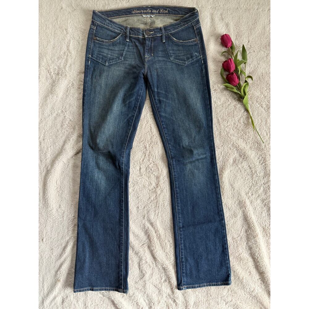 Abercrombie & Fitch Bootcut Stretch Low Rise Jeans Size 4 - 33L